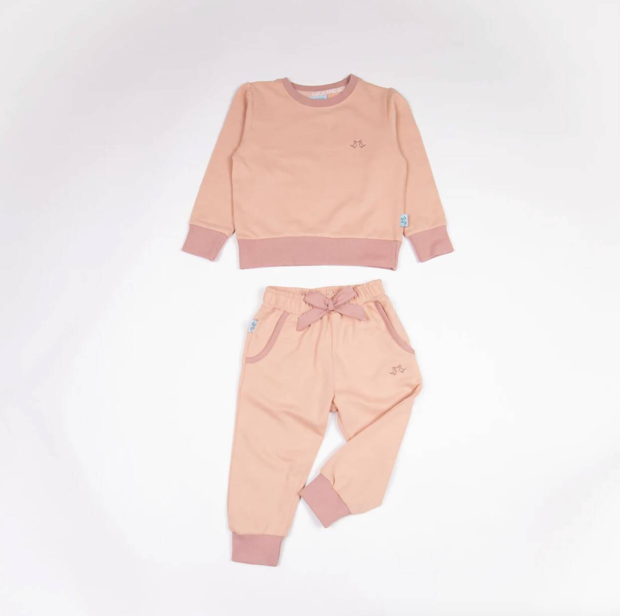 Organic Cotton Pink Jersey Lounge Set