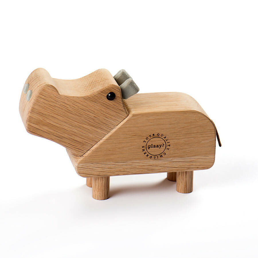 Solid Oak Hippo