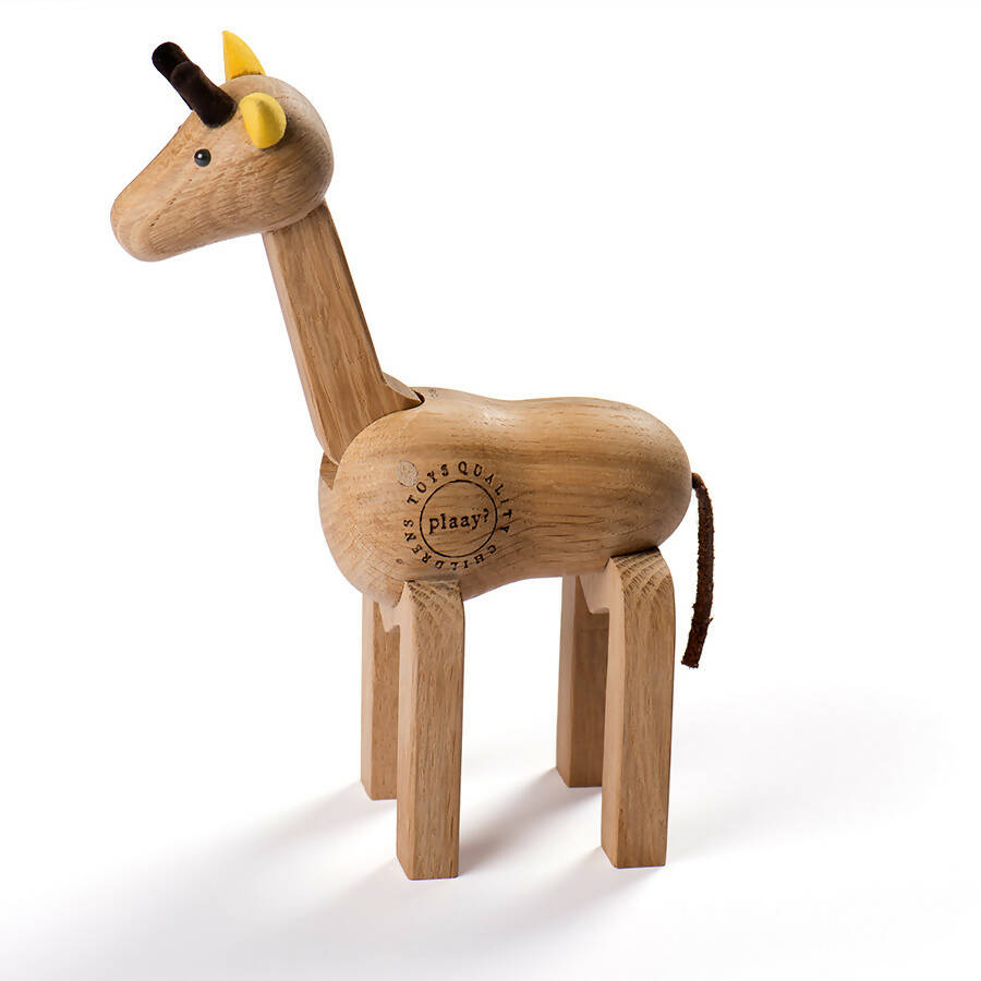 Solid Oak Giraffe