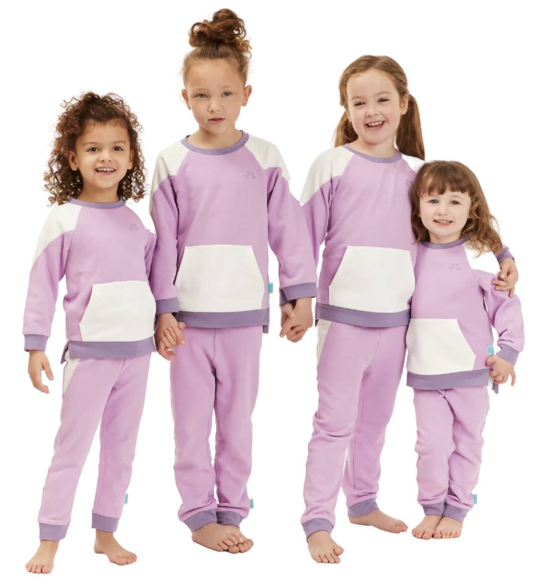 Lilac Organic Cotton Lounge Set