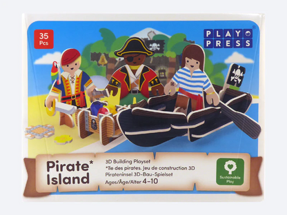 Pirate Island Eco Friendly Play Set