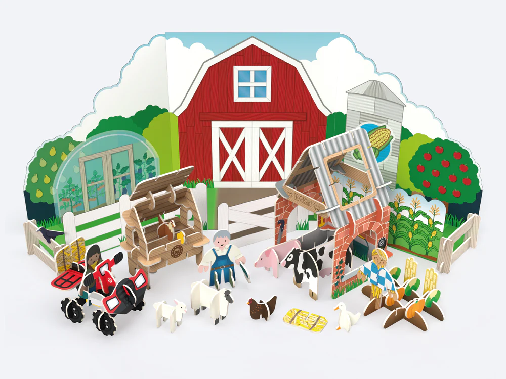 Farmyard Eco-Friendly Play Set