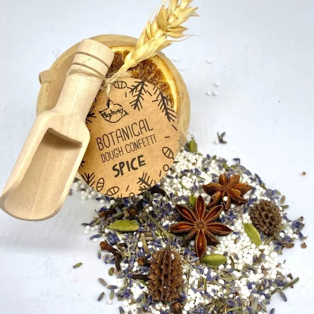 Biodegradable Natural Dough Confetti - Botanical Spice Kit