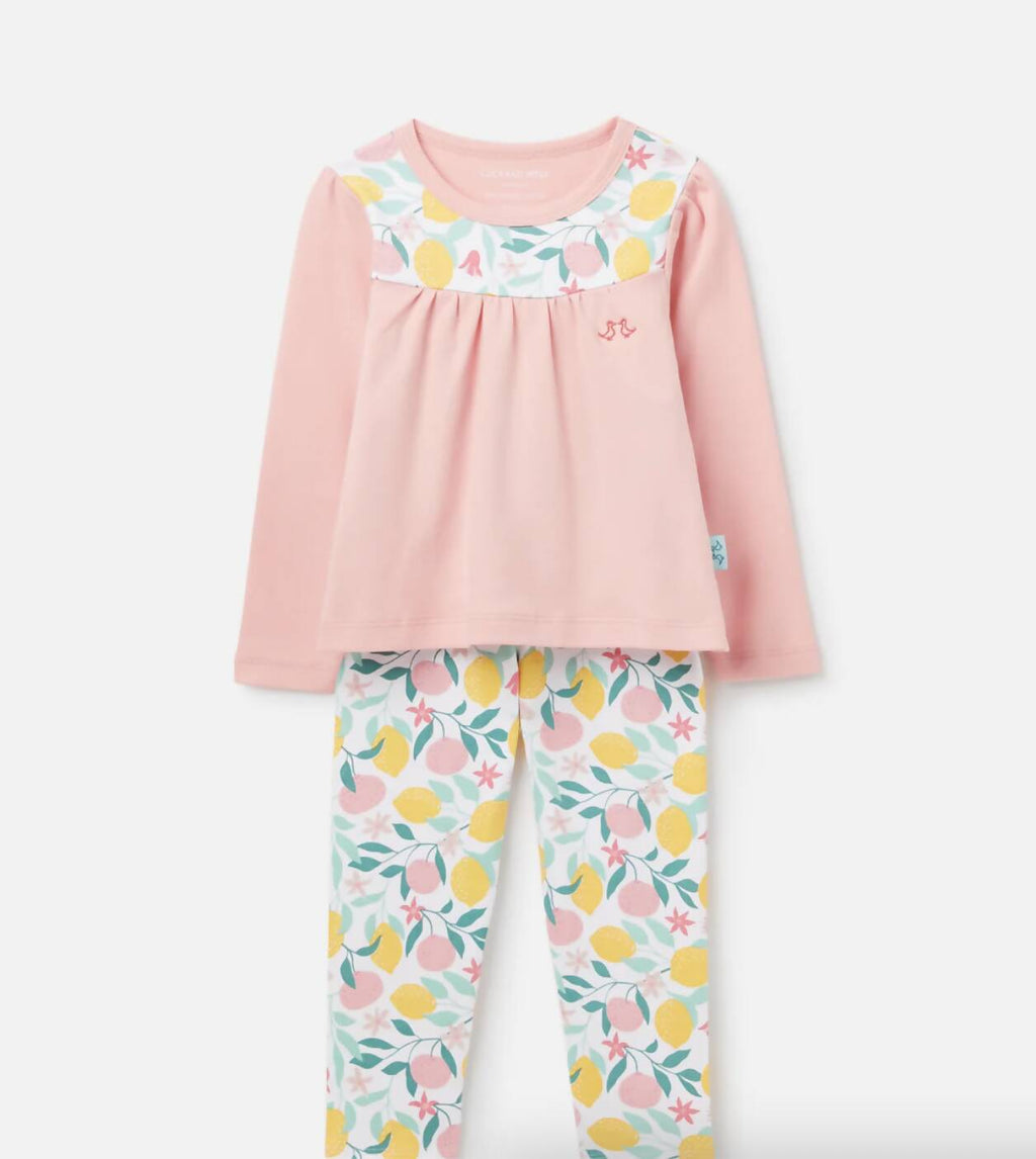Lemon Grove Organic Cotton Jersey Kids Pyjamas