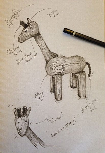 The Giraffe Sketch