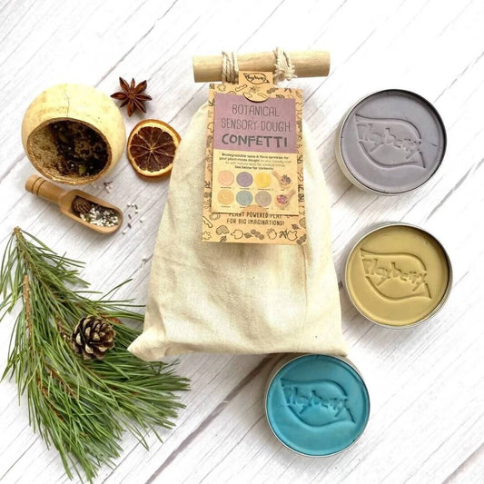 Biodegradable Natural Dough Confetti - Botanical Spice Kit