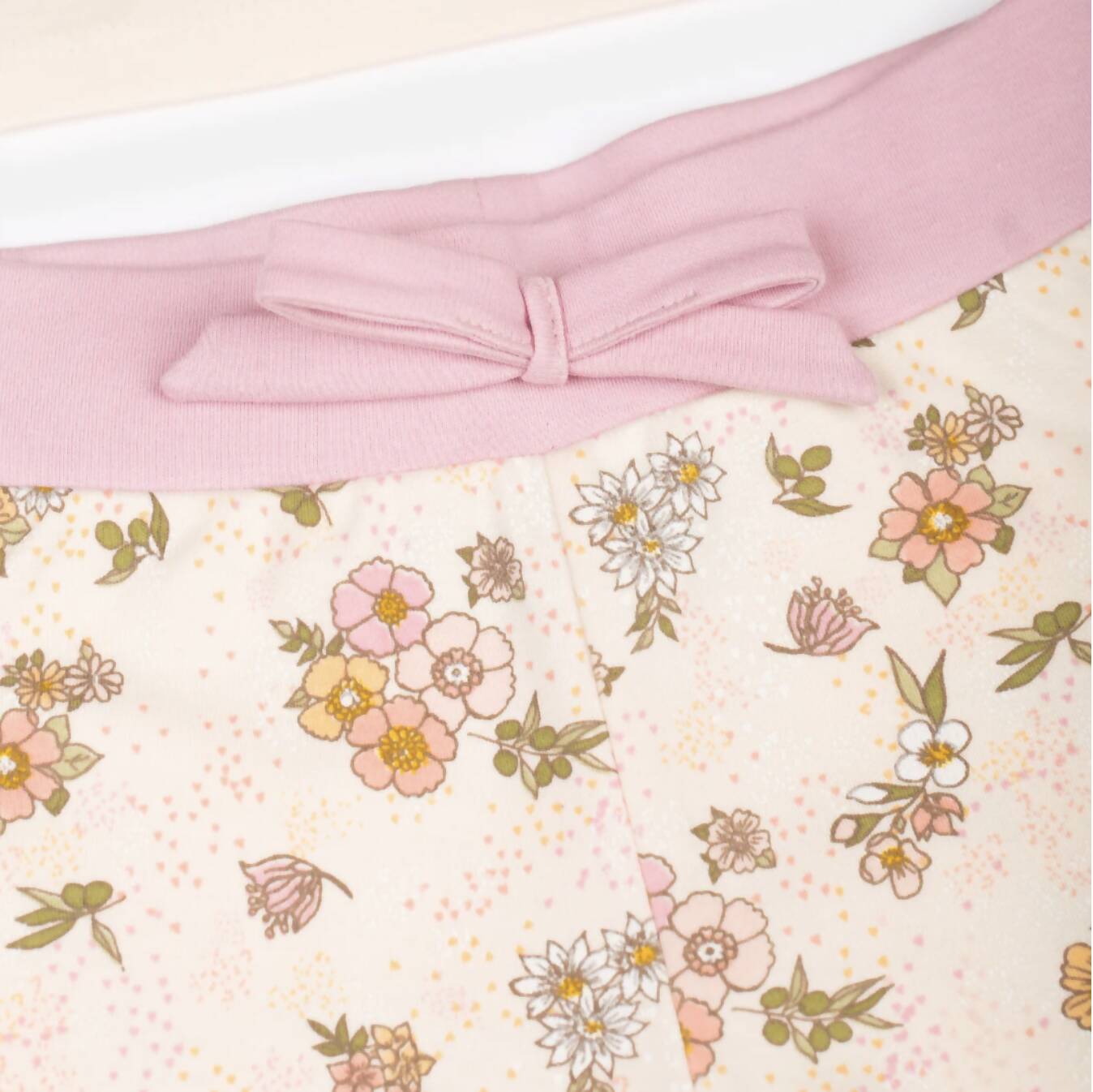 Floral Organic Cotton Jersey Pyjamas