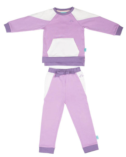 Lilac Organic Cotton Lounge Set